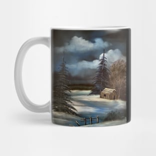 Snowbound Cabin Mug